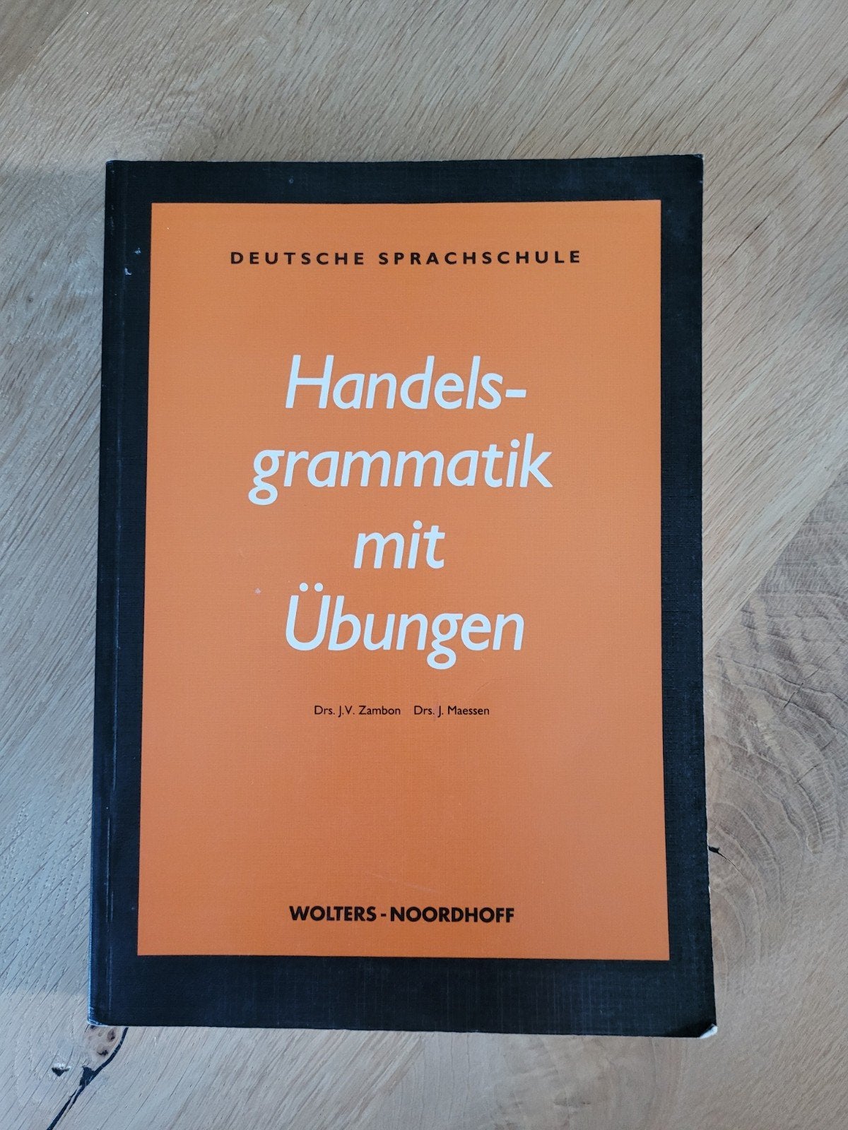 Handelsgrammatik mit Übungen - Duitse Taal, Ophalen of Verzenden, Gelezen, Drs. J.V. Zambon, Drs. J. Maessen, Non-fictie