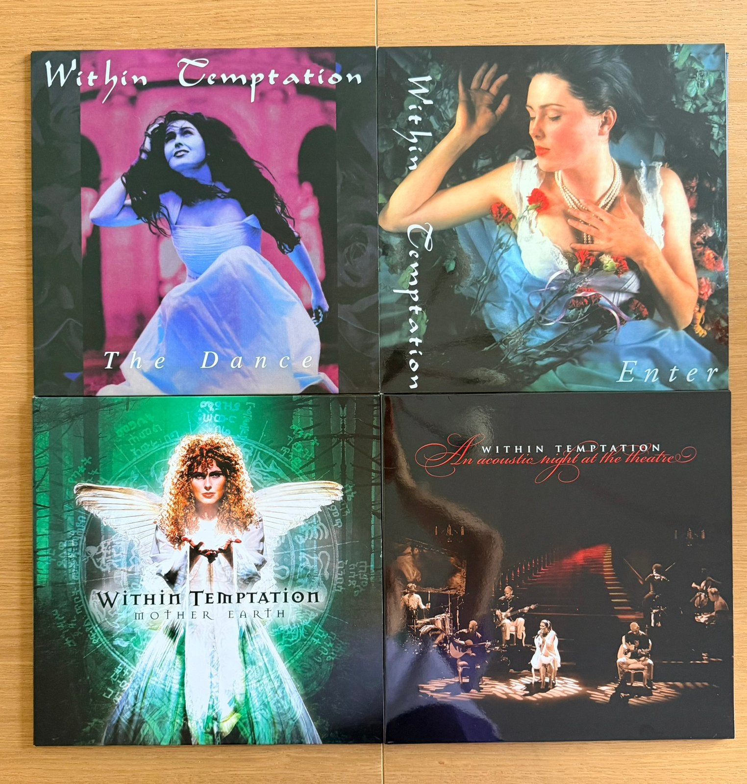 ‘Within Temptation’ vinyl (lp’s), LP, Metal, Ophalen of Verzenden, Zo goed als nieuw