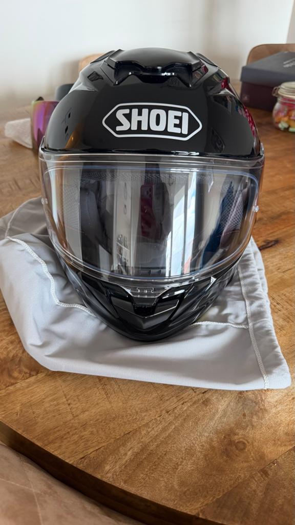 Shoei GT-air 3 helm glans zwart maat L incl. 3 vizieren, Dames, Ophalen of Verzenden, Nieuw zonder kaartje, Integraalhelm