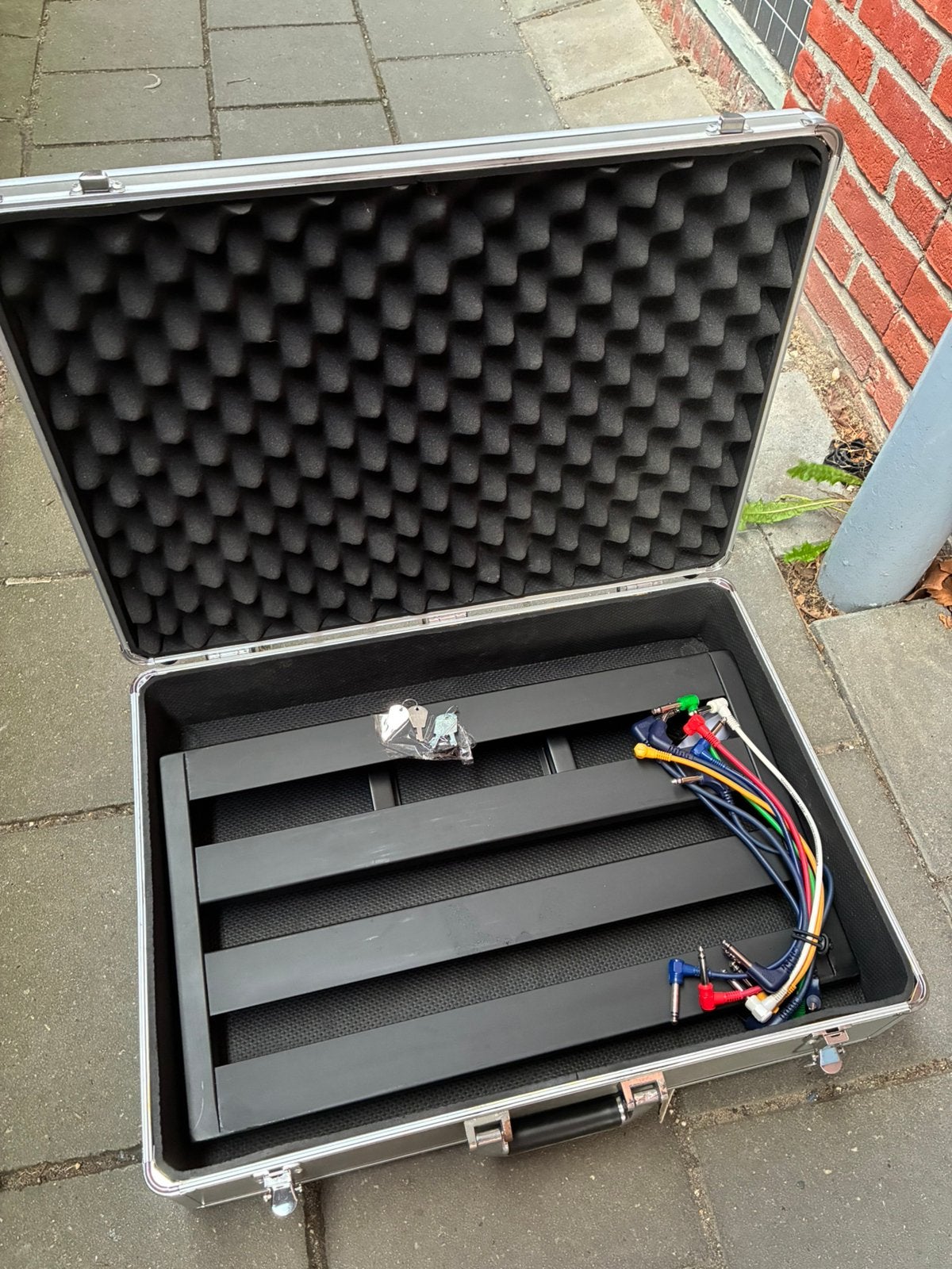 Pedalboard / pedaltrain met koffer, Ophalen, Zo goed als nieuw, Elektrische gitaar