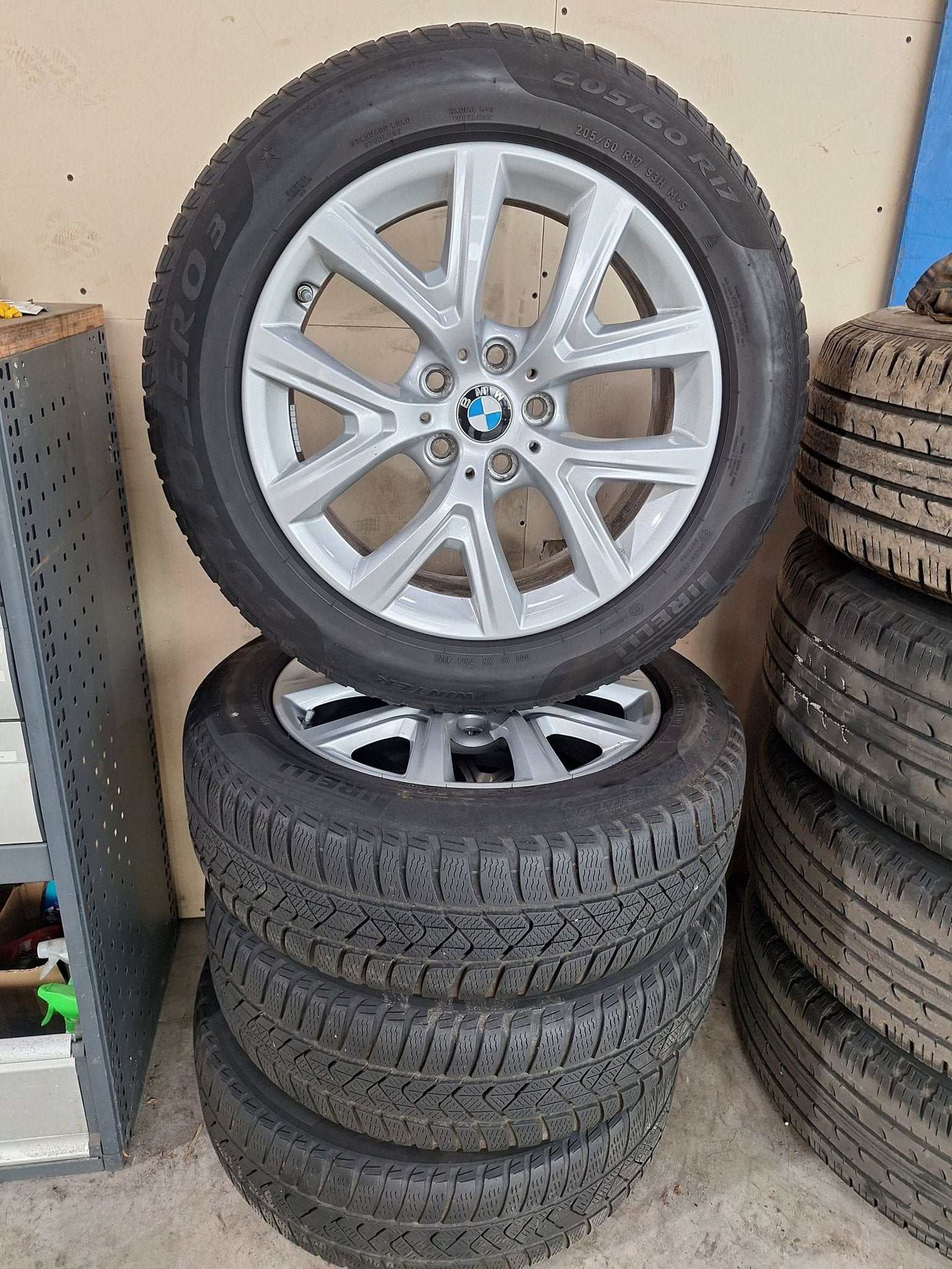 Bmw X1 Winterset 17 Inch Origineel, Ophalen, Gebruikt, -, -
