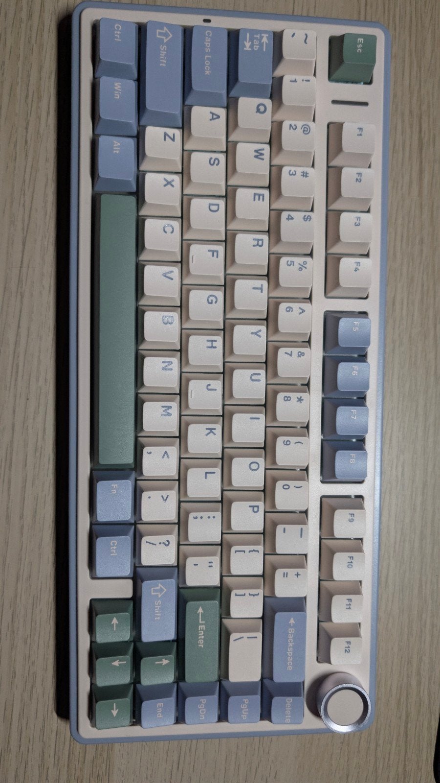 EpoMaker Aula F75 Toetsenbord Set - QWERTY, Hot-swappable, Computers en Software, Gebruikt, Hot-swappable, EpoMaker, Ophalen of Verzenden