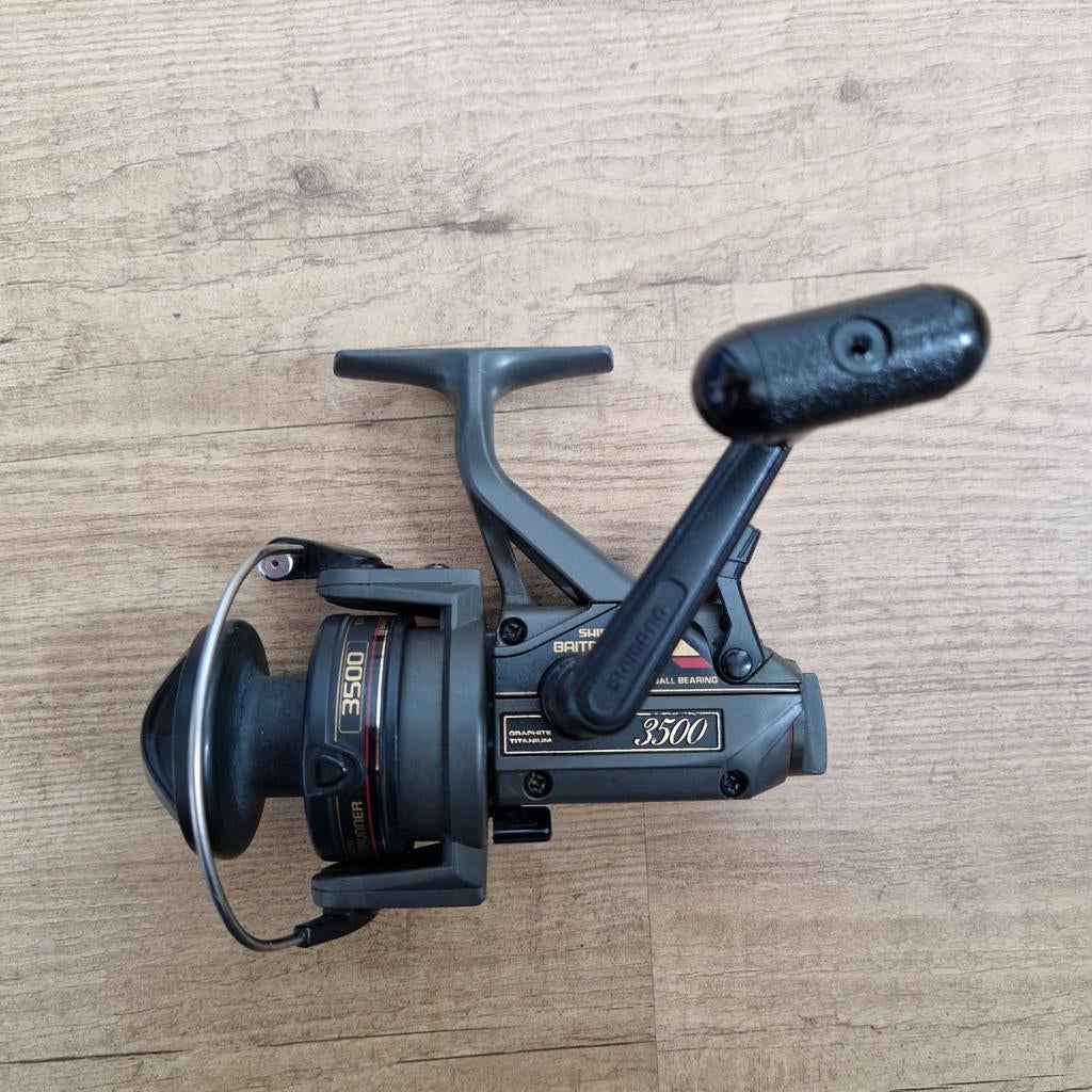 Shimano 3500 Baitrunner., Watersport en Boten, Hengelsport | Karpervissen, Ophalen, Gebruikt