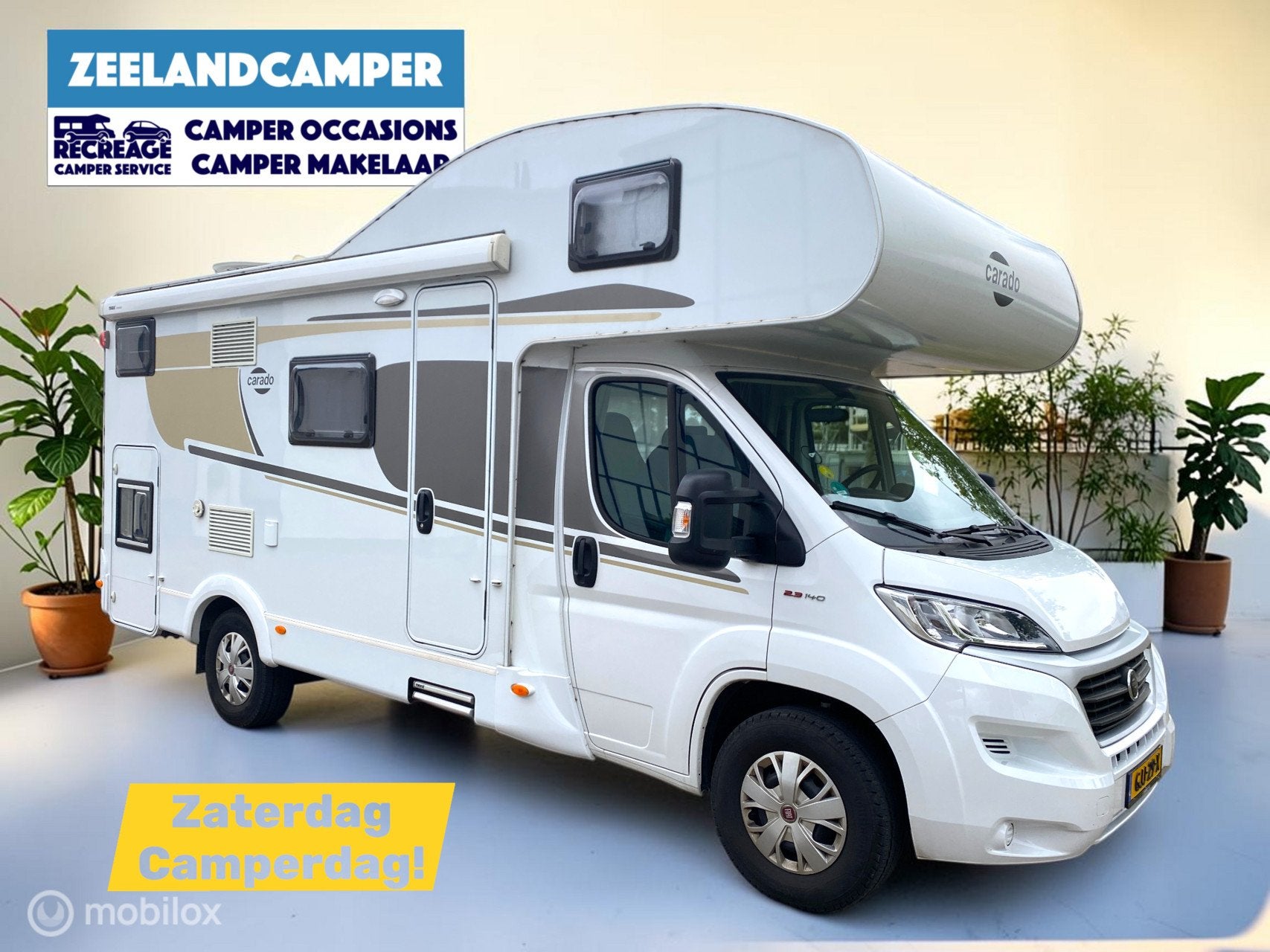 Capron A361 - ruime 6 persoons camper!, Caravans en Kamperen, 6 tot 7 meter, Bedrijf, Airconditioning, 6 tot 7 meter