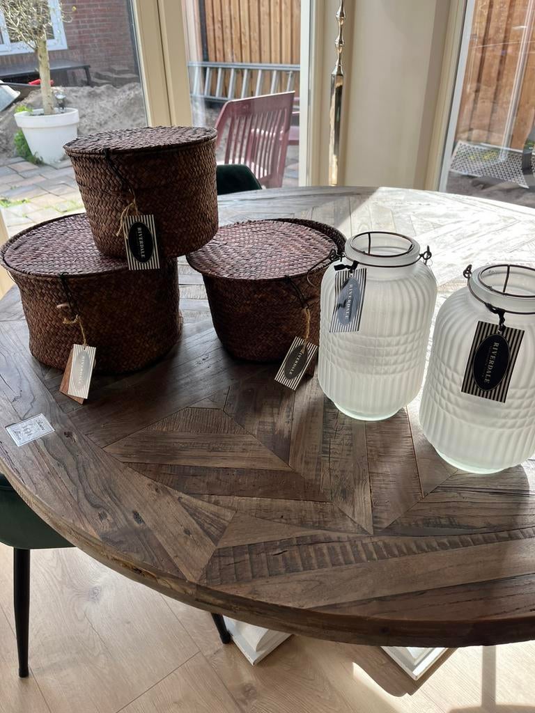 Woon accessoires waaronder Riverdale, Ophalen, Zo goed als nieuw, Natuurlijk materiaal