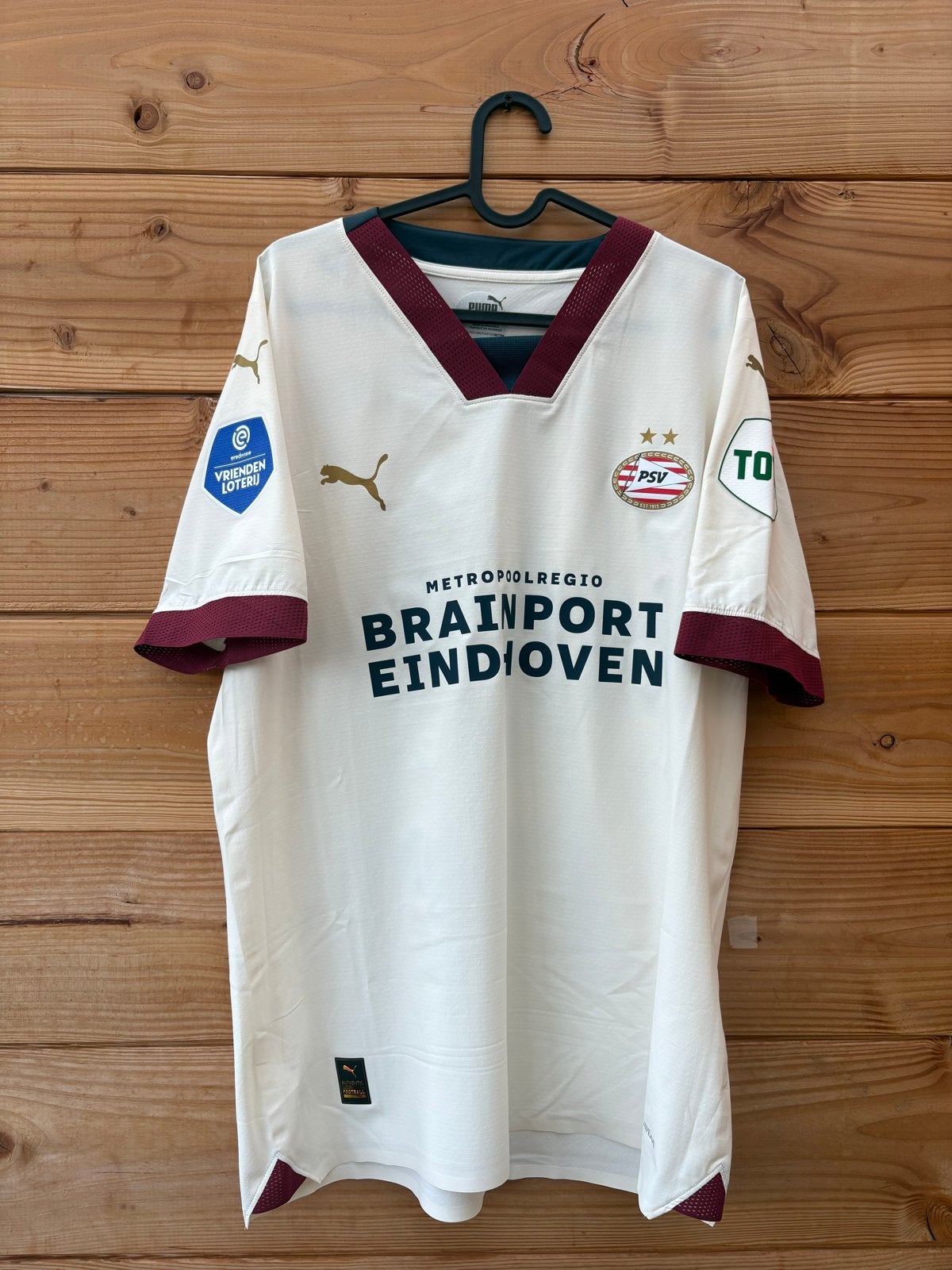 Matchworn & gesigneerd PSV shirt Luuk de Jong - Vitesse, Ophalen of Verzenden, Gebruikt, Shirt