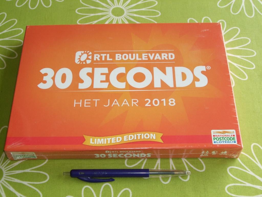Nieuw in seal: 30 seconds - Het jaar 2018, Hobby en Vrije tijd, Gezelschapsspellen | Bordspellen, Nieuw, Drie of vier spelers