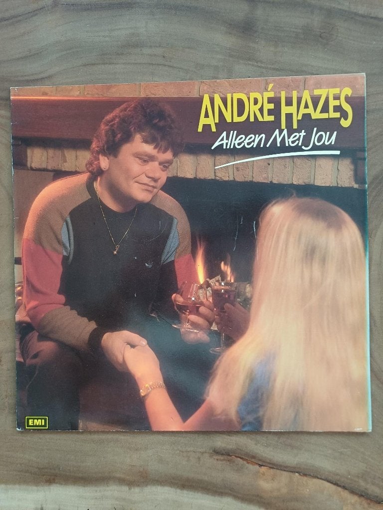 Andre Hazes - Alleen met jou - Vinyl, Ophalen, Gebruikt, Overige formaten, Levenslied of Smartlap