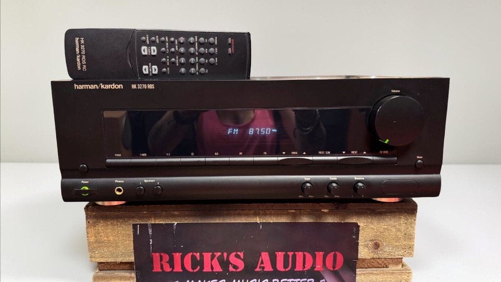 Harman Kardon HK 3270 RDS Receiver | High Current | PHONO, Overige merken, HARMAN/KARDON, CALIFORNIA USA, Ophalen of Verzenden