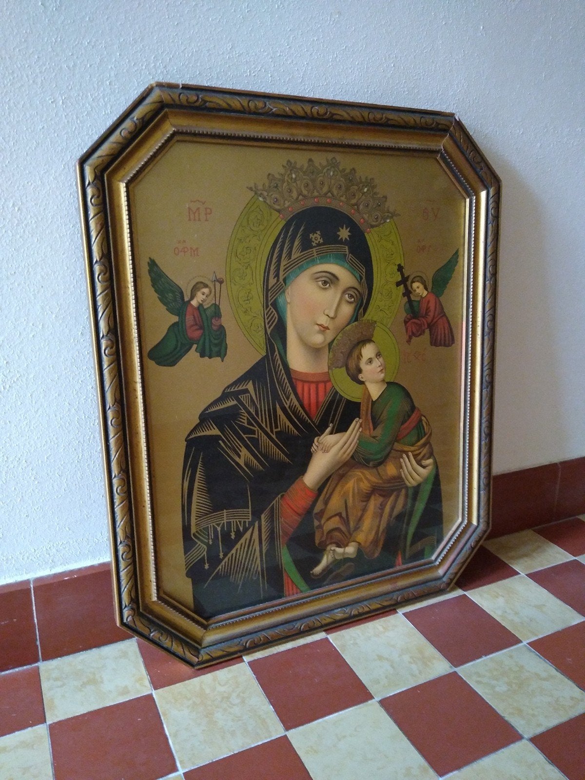 Religieuze afbeelding, Antiek en Kunst, Antiek | Religie, Ophalen