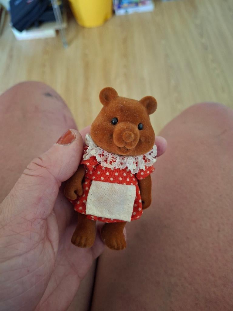 Sylvanian brown bear moeder popje, Ophalen of Verzenden, Zo goed als nieuw