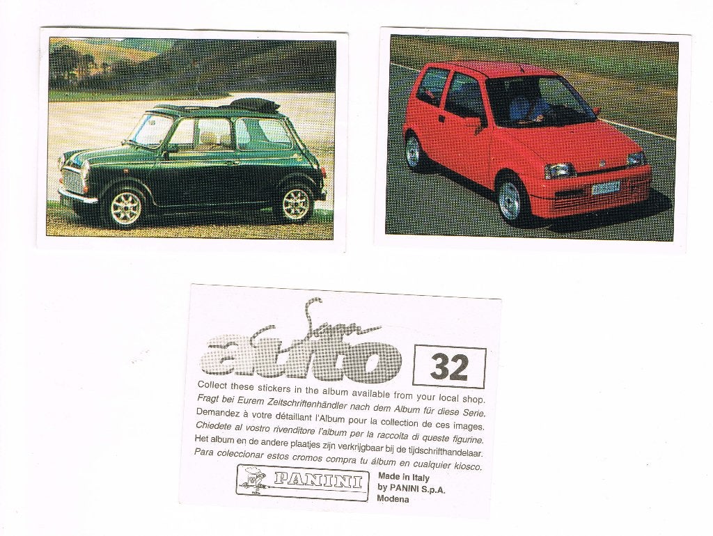 SUPER AUTO - PANINI PLAATJES - zie lijst, Verzamelen, Ophalen of Verzenden