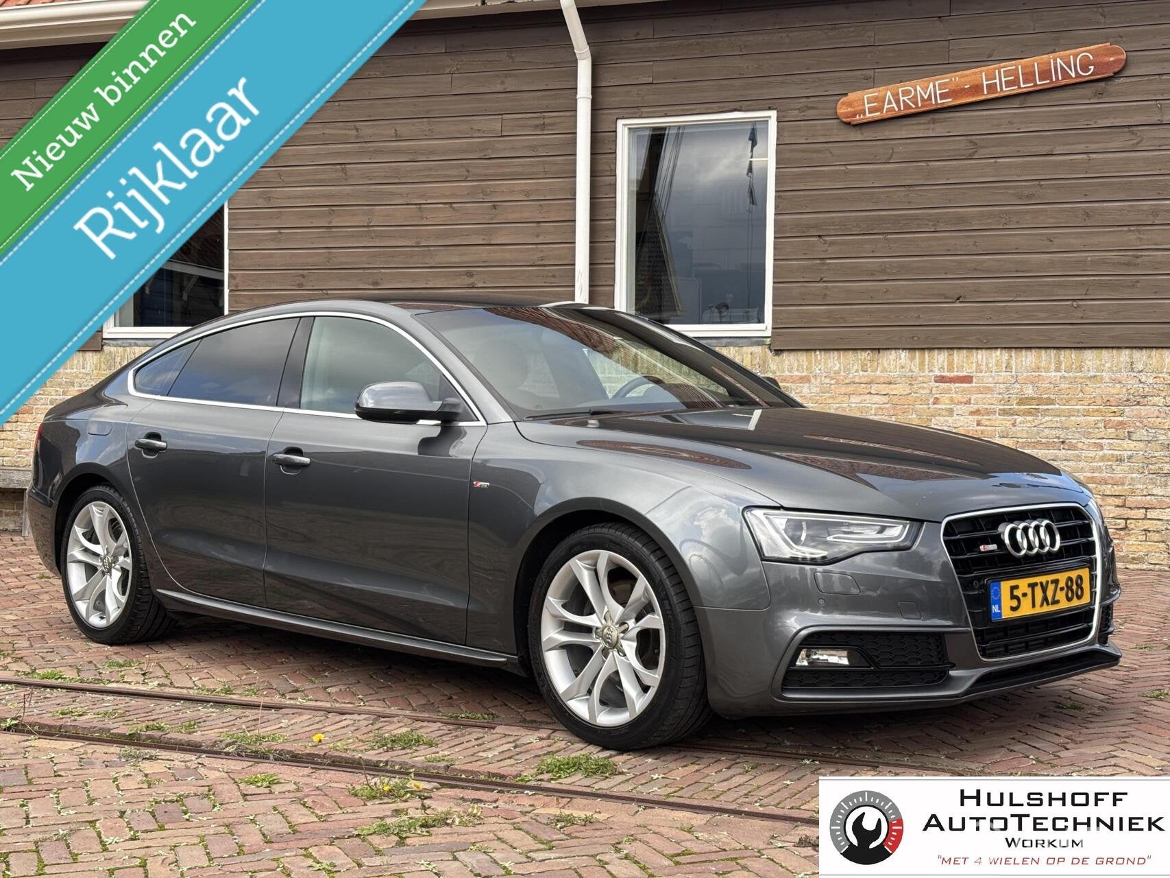 Audi A5 Sportback 1.8 TFSI 3X S-LINE! NAP ZEER NETTE NL AUTO, Voorwielaandrijving, Gebruikt, Euro 6, 4 cilinders