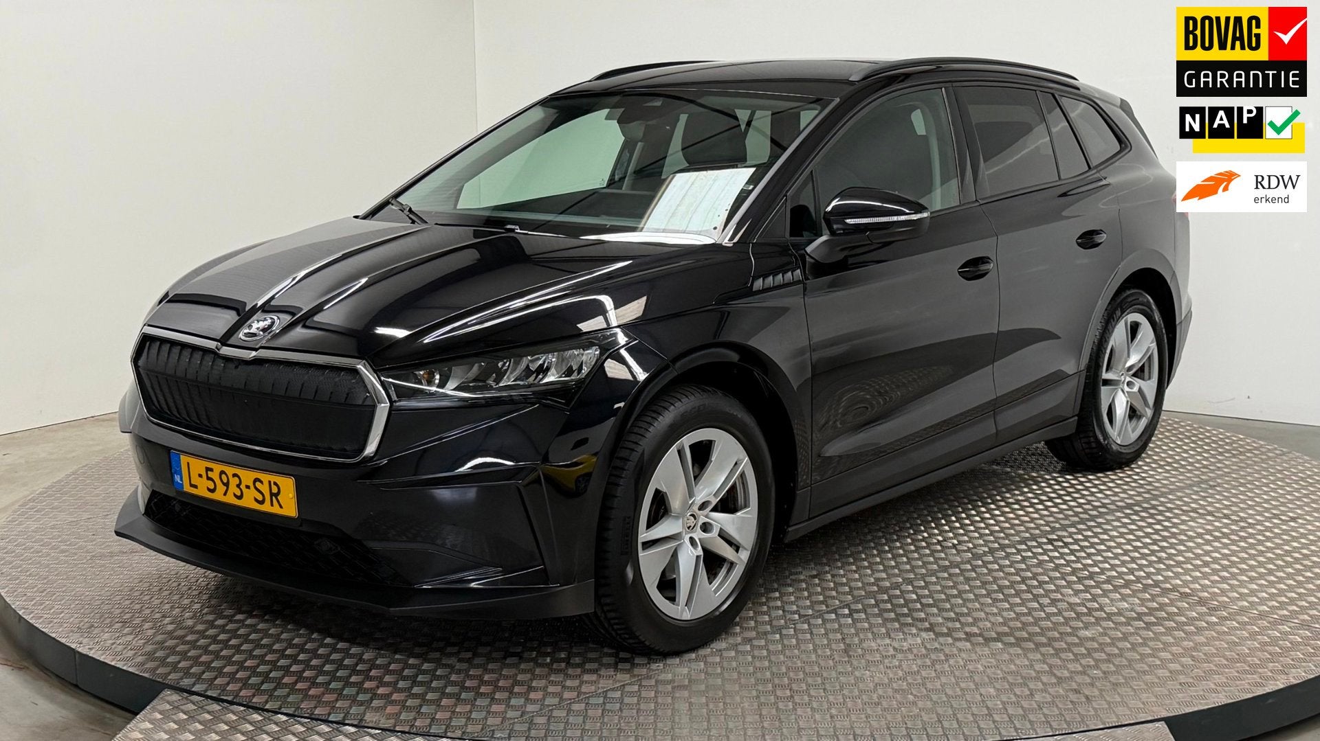 Skoda Enyaq iV 60 navigatie parkeersensoren carplay android, Automaat, Achterwielaandrijving, Gebruikt, 179 pk