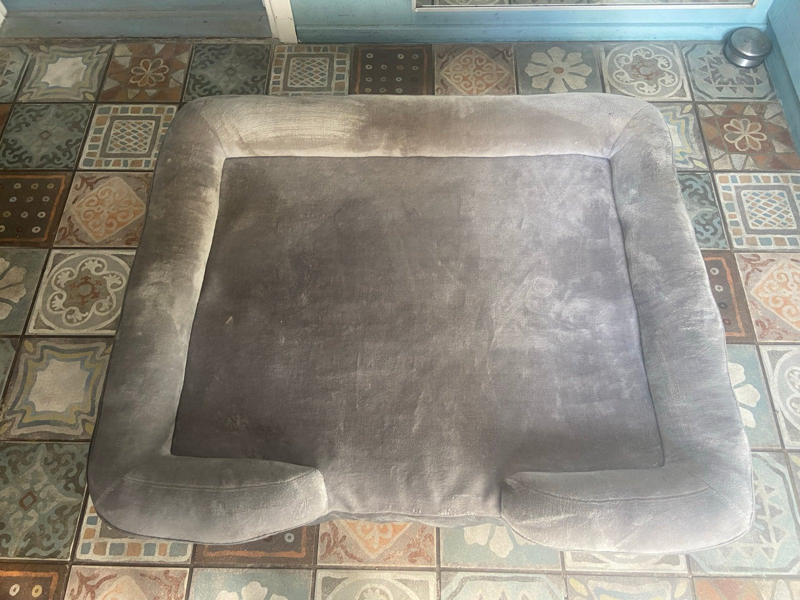 Ortopedische hondenmand grijs 80x100, Ophalen of Verzenden, Nieuw, Overige