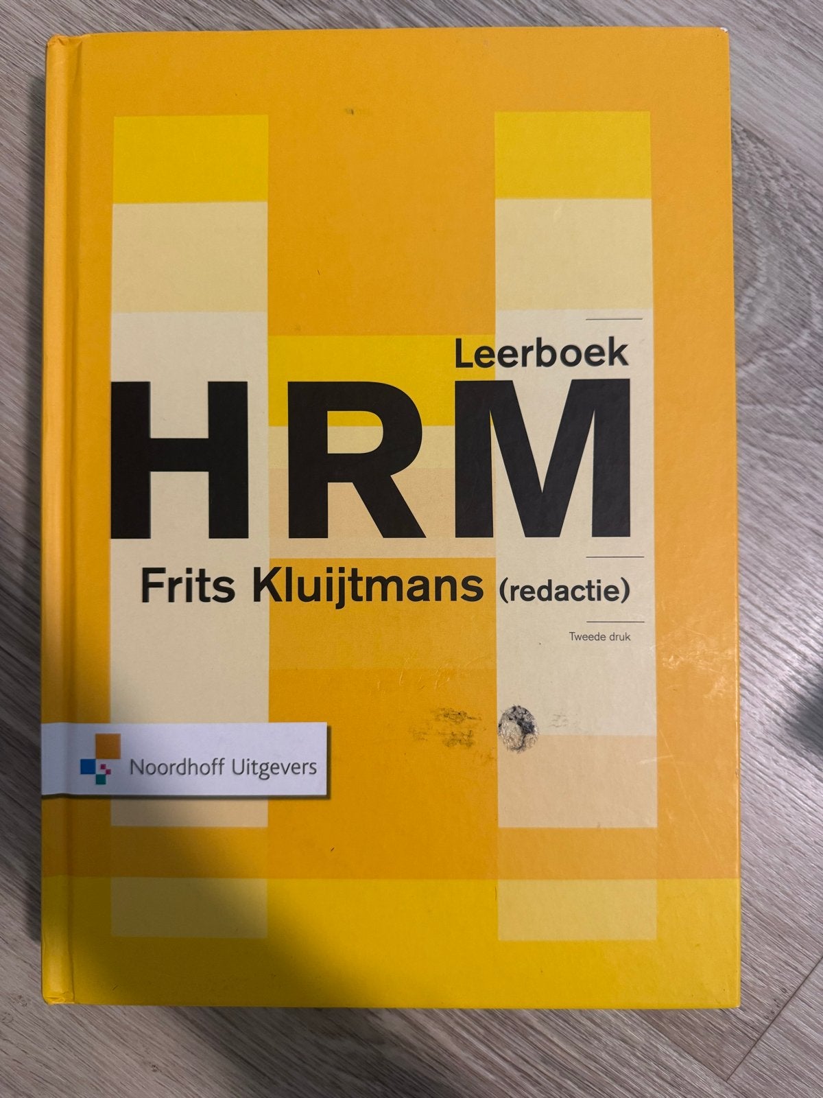 Leerboek HRM - Frits Kluijtmans, Boeken, Ophalen of Verzenden, Gamma, Zo goed als nieuw, HBO