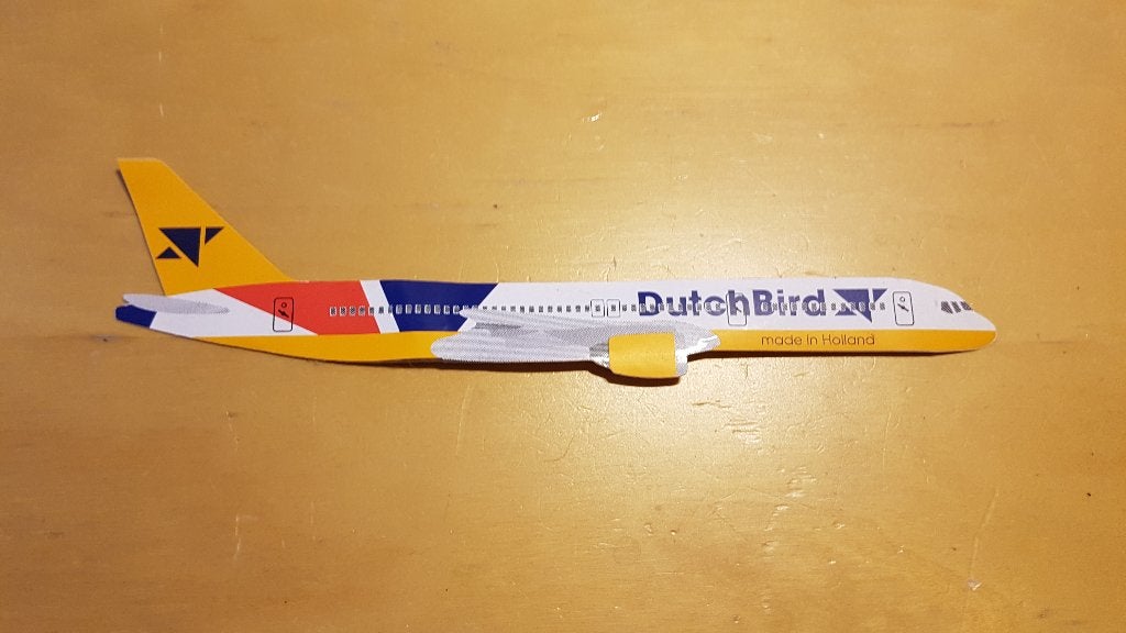 Sticker Dutchbird, Ophalen of Verzenden, Zo goed als nieuw, Kaart, Foto of Prent