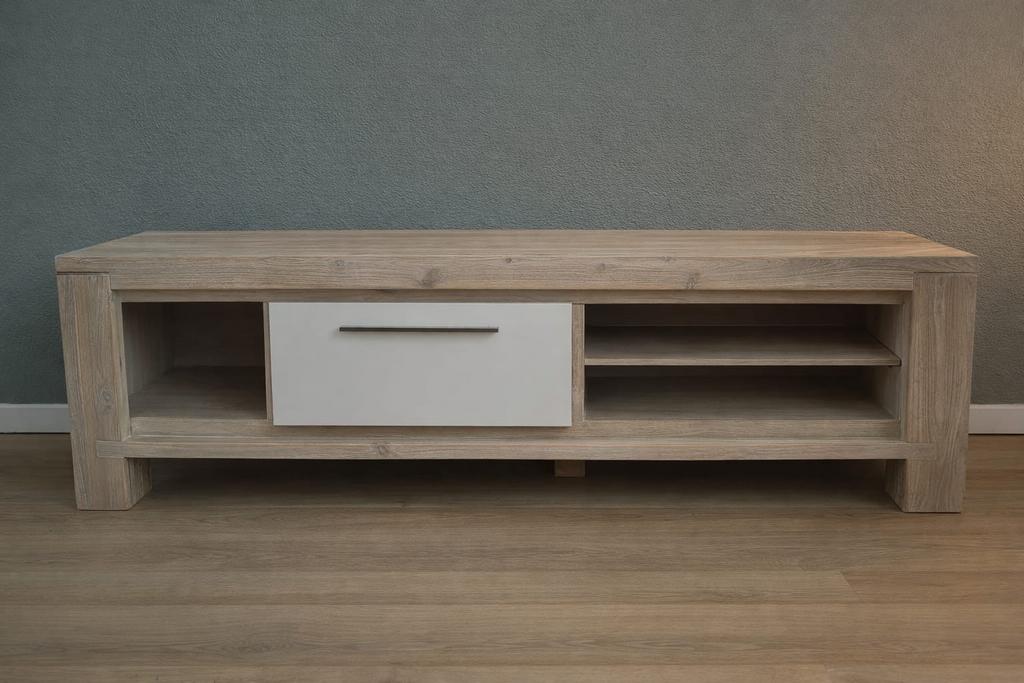 Tv meubel Henders&Hazel, Ophalen, 100 tot 150 cm, Zo goed als nieuw, Minder dan 100 cm