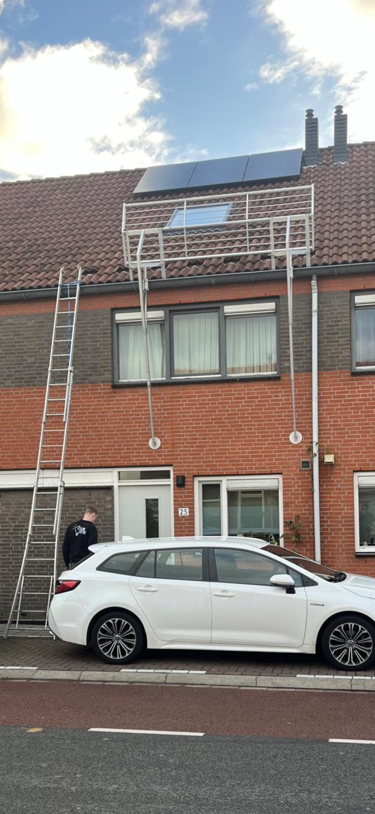 RSS Dakrandbeveiliging 3m breed - Zo goed als nieuw, Ophalen, Overige typen, Zo goed als nieuw, Slim