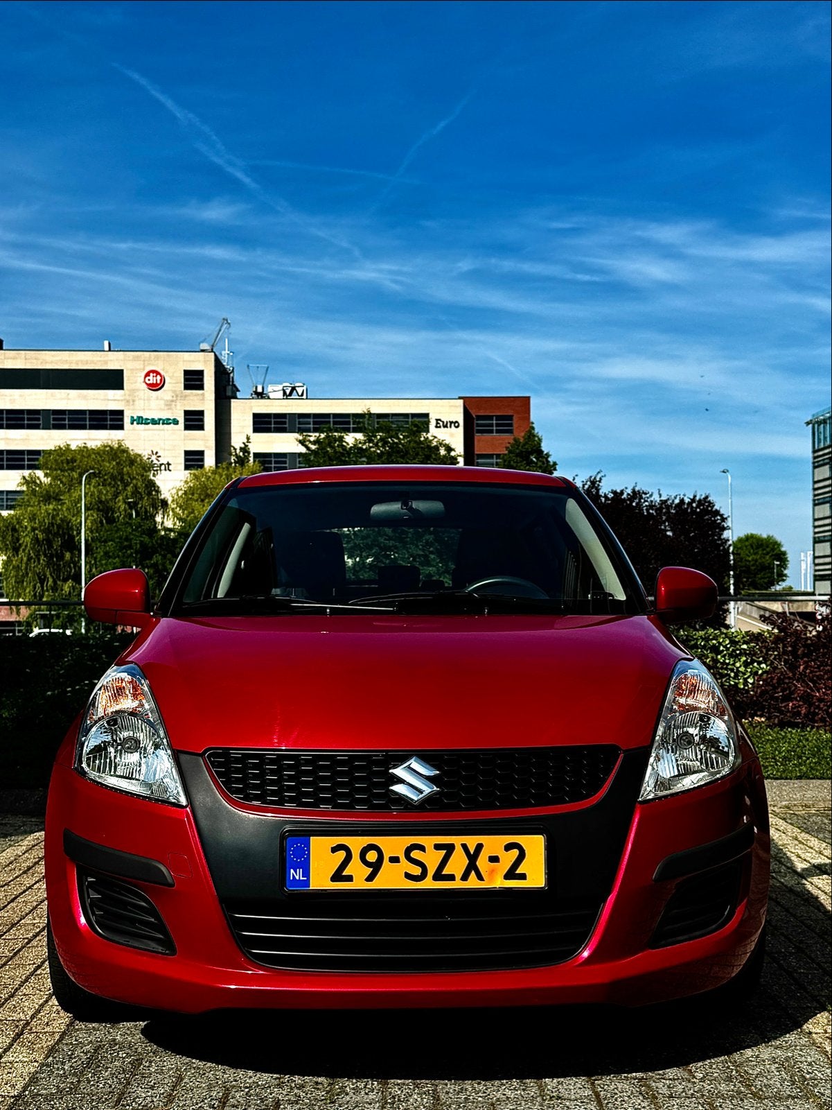 Suzuki Swift 1.2 5-D 2012 Rood 97000 NAP, Voorwielaandrijving, 4 cilinders, 400 kg, Swift