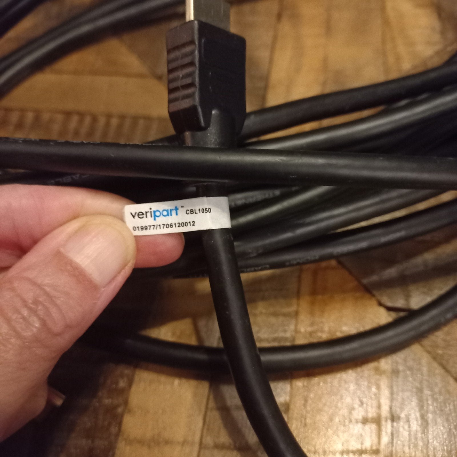 Veripart HDMI-kabel 10 meter - CBL1050, Audio, Tv en Foto, Ophalen of Verzenden, Zo goed als nieuw, 10 meter of meer, HDMI-kabel