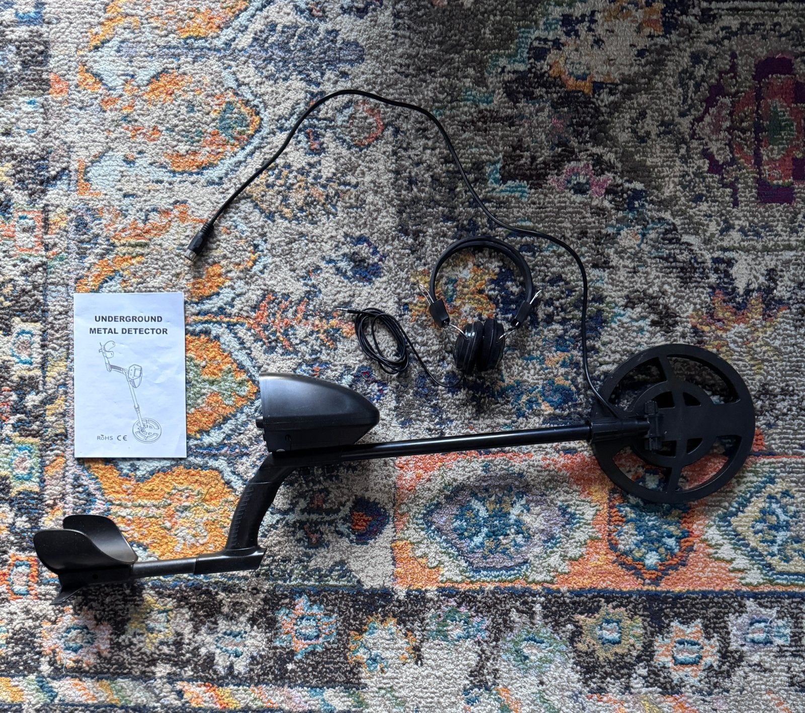 Underground Metal Detector met koptelefoon, Discriminatie metaaldetectie, Nieuw, 30 cm of minder, Ophalen
