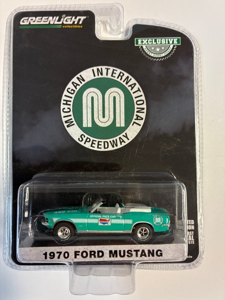 88743: Ford Mustang - Michigan Speedway Pace Car - 1970 1:64, Auto, Nieuw, Ophalen of Verzenden, Bachsatztstr. 54 D 72131 Ofterdingen, Germany