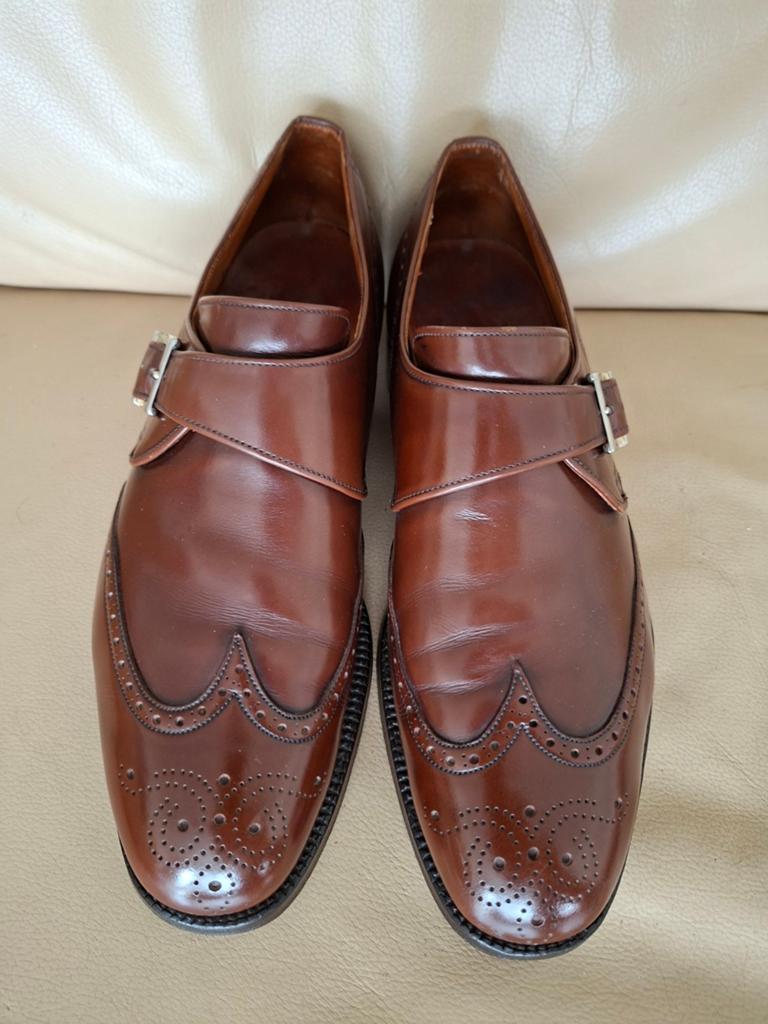 Church's lederen schoenen maat 41, Bruin, Ophalen of Verzenden, Gespschoenen, Gedragen