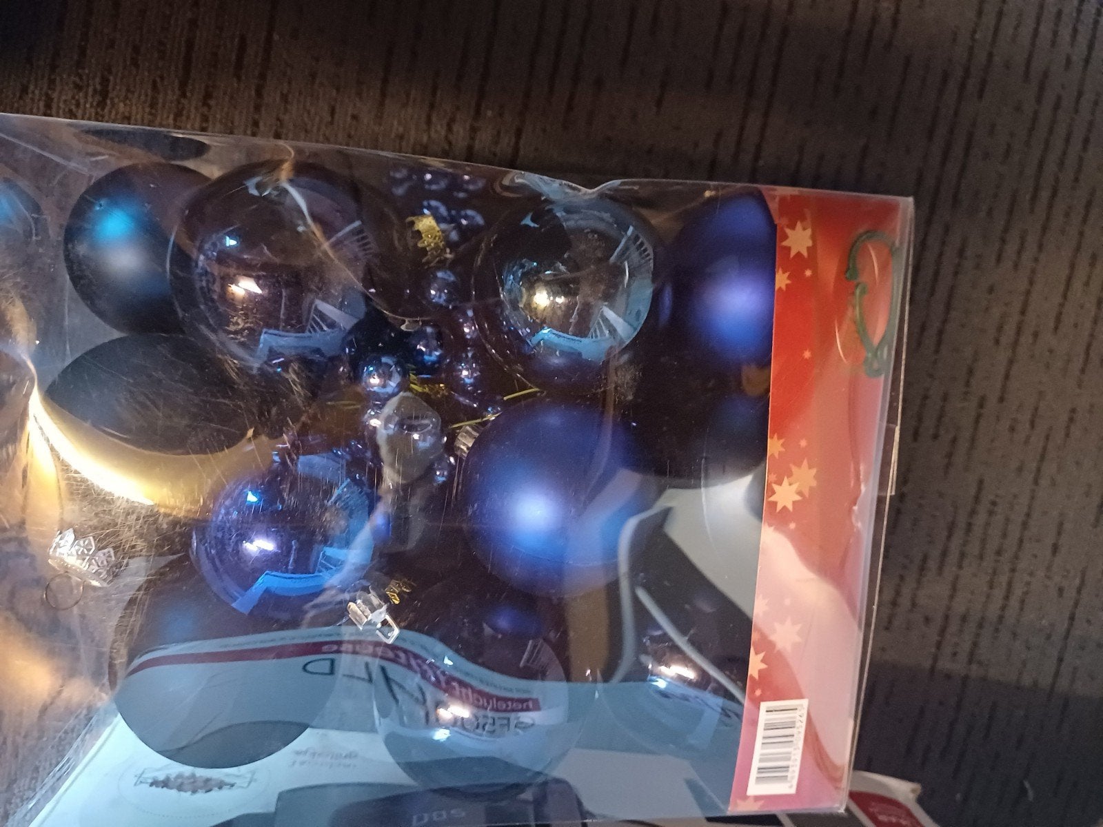 nieuwe blauwe kerstballen, Ophalen of Verzenden, Nieuw