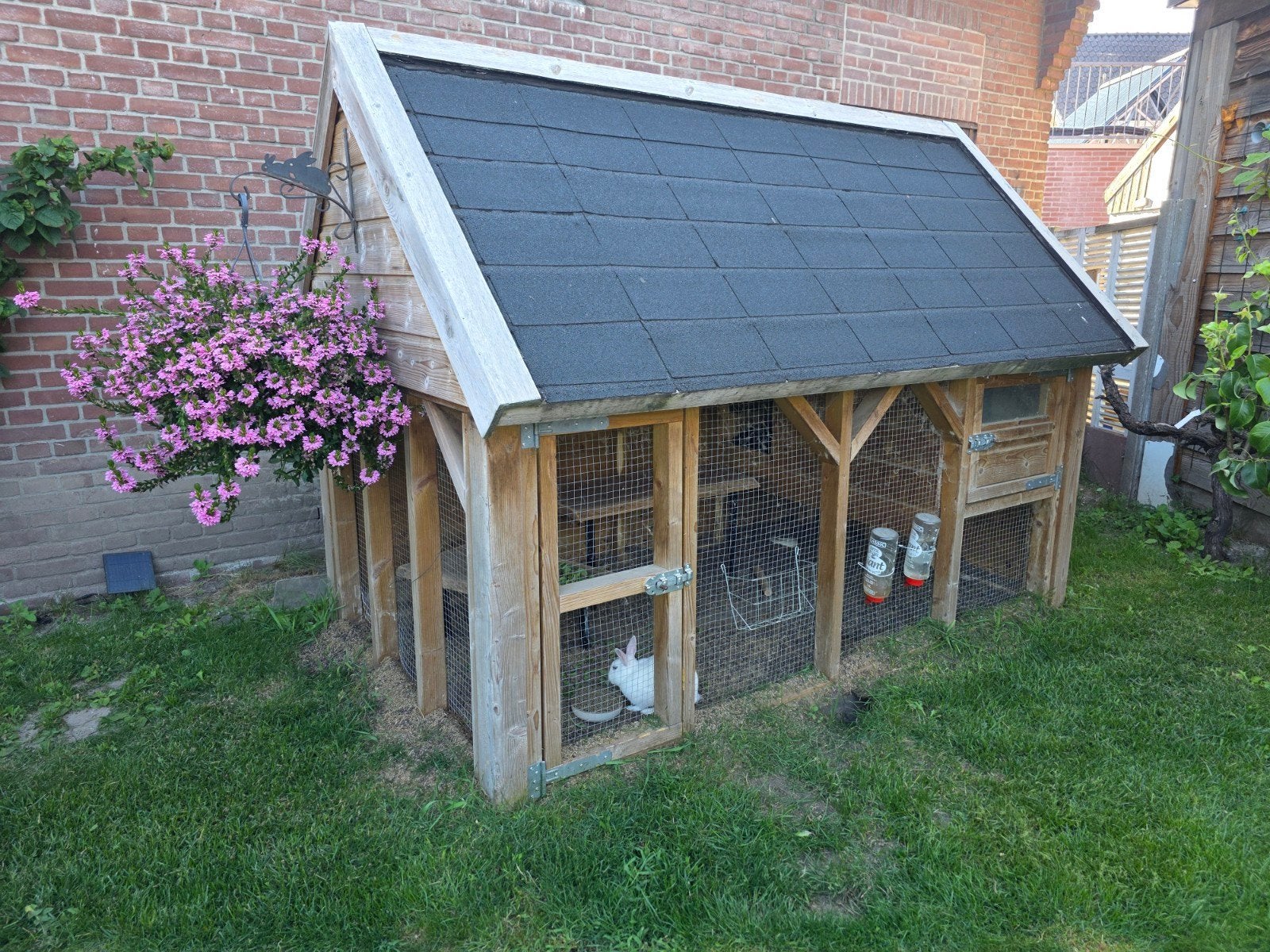 Oerdegelijk groot konijnen- of kippenhok. Topkwaliteit!, Dieren en Toebehoren, Ophalen, 110 cm of meer, Hok, 90 cm of meer
