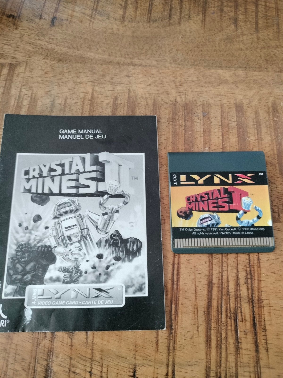 Atari Lynx Crystal Mines II - Klassiek puzzelplezier!, Puzzel en Educatief, 1 speler, Ophalen of Verzenden, Vanaf 7 jaar