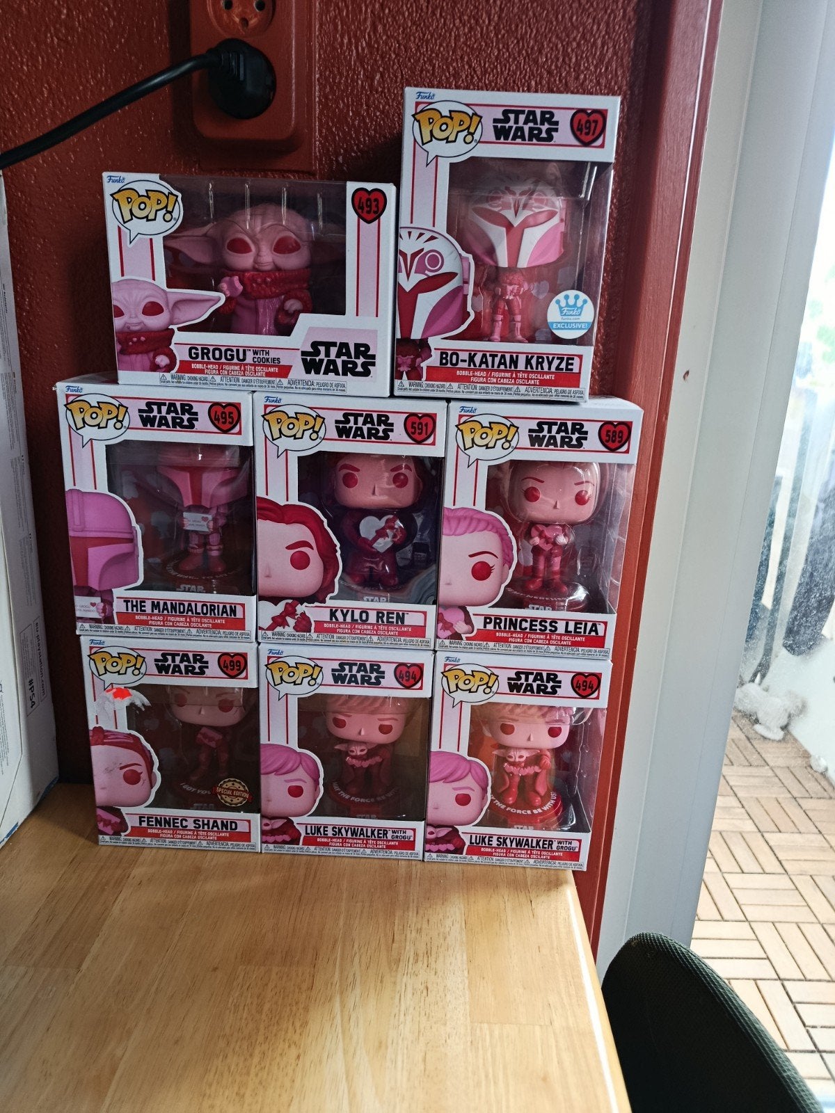 Star Wars Funko Pop! Pink Edition Collectie (8 stuks), Ophalen of Verzenden, Nieuw