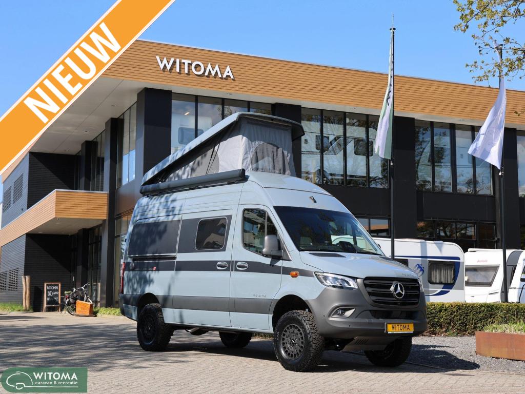 Hymer Grand Canyon S 600 Hefdak | Pastel grijs, Caravans en Kamperen, Campers, Automaat, Ringverwarming, Bedrijf, Diesel