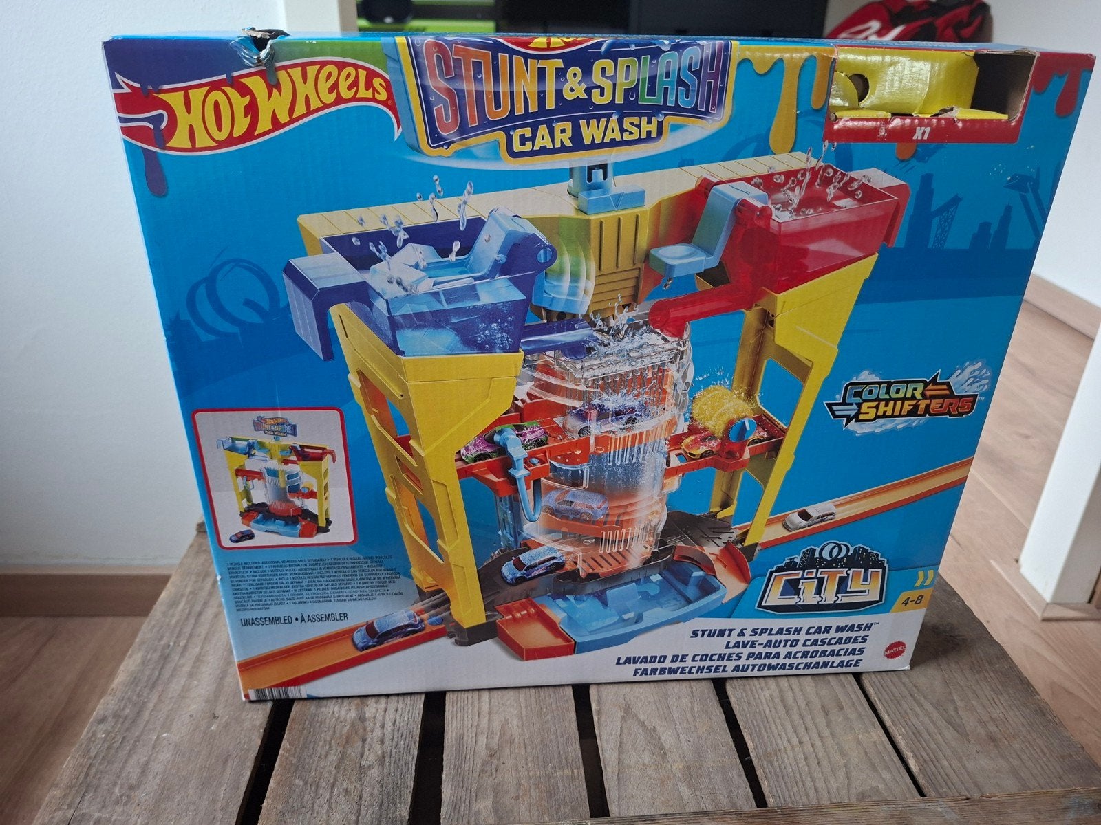 Hot Wheels Stunt & Splash Car Wash - Nieuw en Ongeopend, Kinderen en Baby's, Ophalen of Verzenden, Nieuw, Handmatig, Hot Wheels
