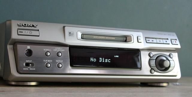 Sony MDS-S40 MiniDisc deck, Audio, Tv en Foto, Ophalen of Verzenden, Minidisc-recorder