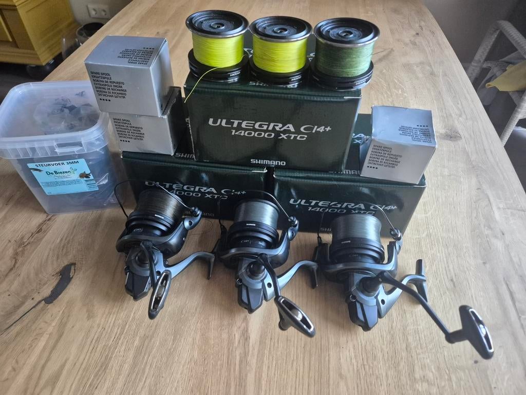 Shimano ultegra 14000 XTC Ci4, Watersport en Boten, Ophalen of Verzenden, Zo goed als nieuw, Molen