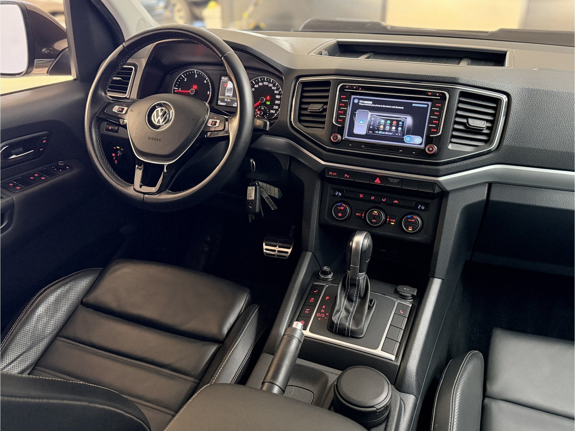 Volkswagen Amarok 3.0 TDI 4Motion DC Lang | VERKOCHT, Auto's, Automaat, Gebruikt, Leder, Bedrijf