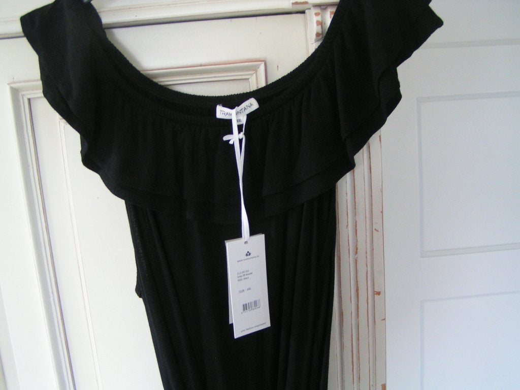 Splinternieuwe Zwarte Jurk van Tramontana, maat XXL-44-46, Kleding | Dames, Jurken, Tramontana, Zwart, Maat 46/48 (XL) of groter