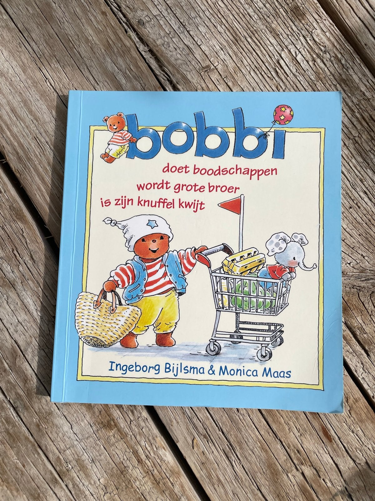 Bobbi doet boodschappen, wordt grote broer, is zijn knuffel, Ophalen of Verzenden, Gelezen, 2 tot 3 jaar