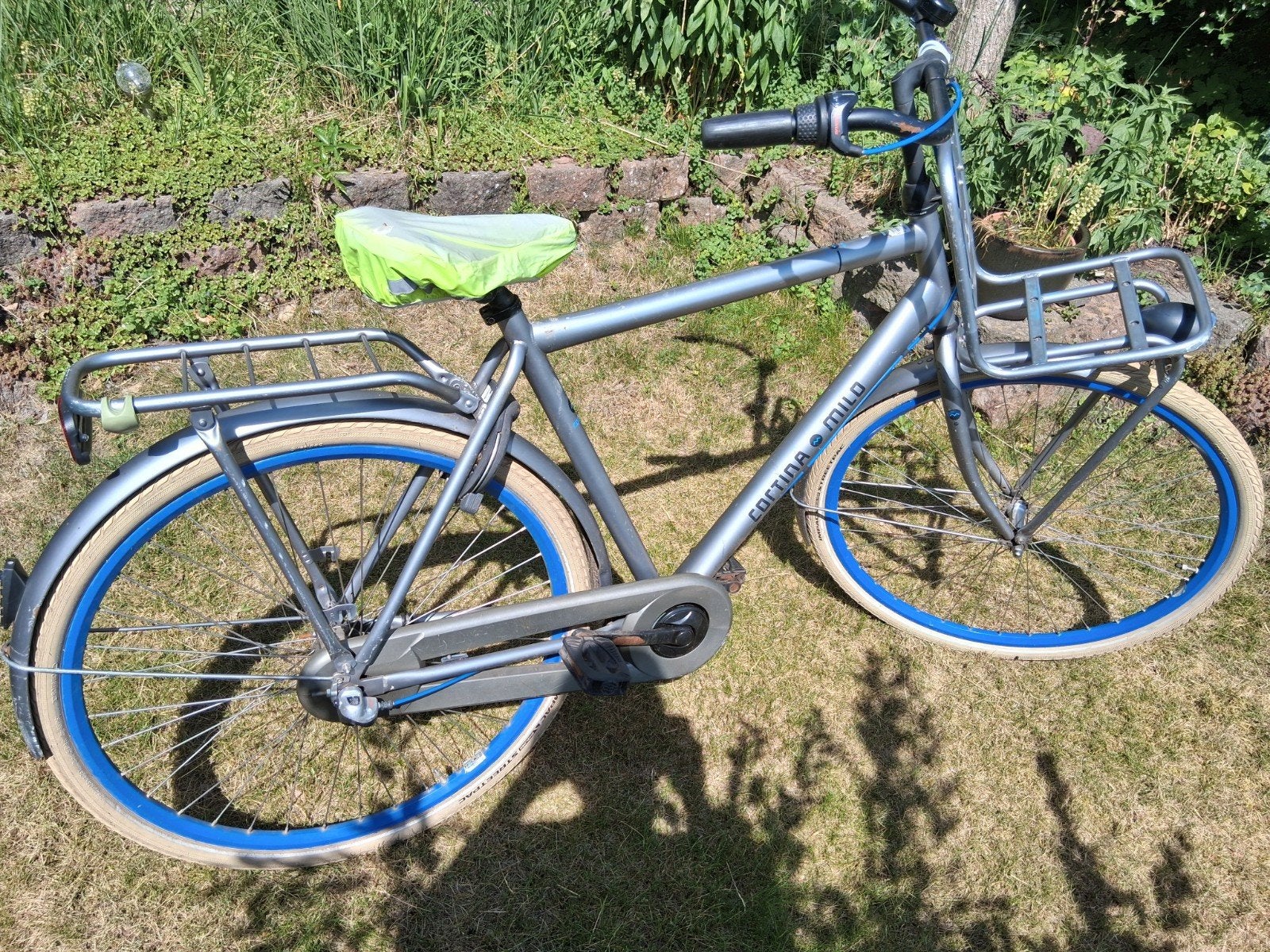 Cortina Milo heren/jongensfiets, Terugtraprem, Gebruikt, Versnellingen, 53 tot 57 cm