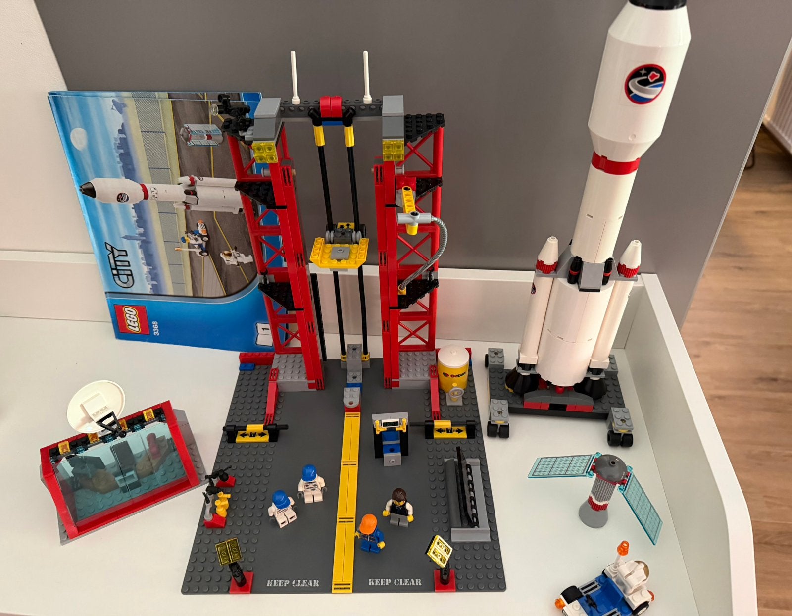 Lego 3368 Ruimtevaart Commandocentrale, Gebruikt, Lego, Ophalen of Verzenden, Space