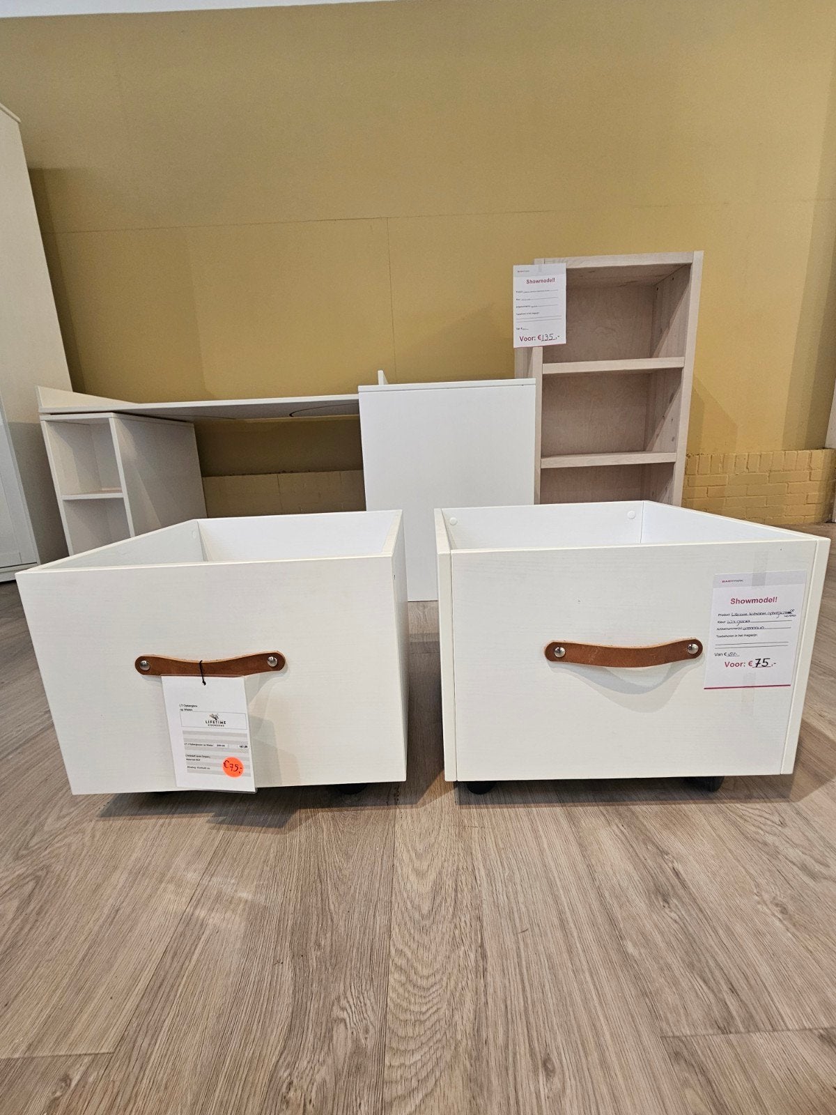 Lifetime Kidsroom opbergkist op wielen, wit, Ophalen, Lifetime, Zo goed als nieuw, Wit