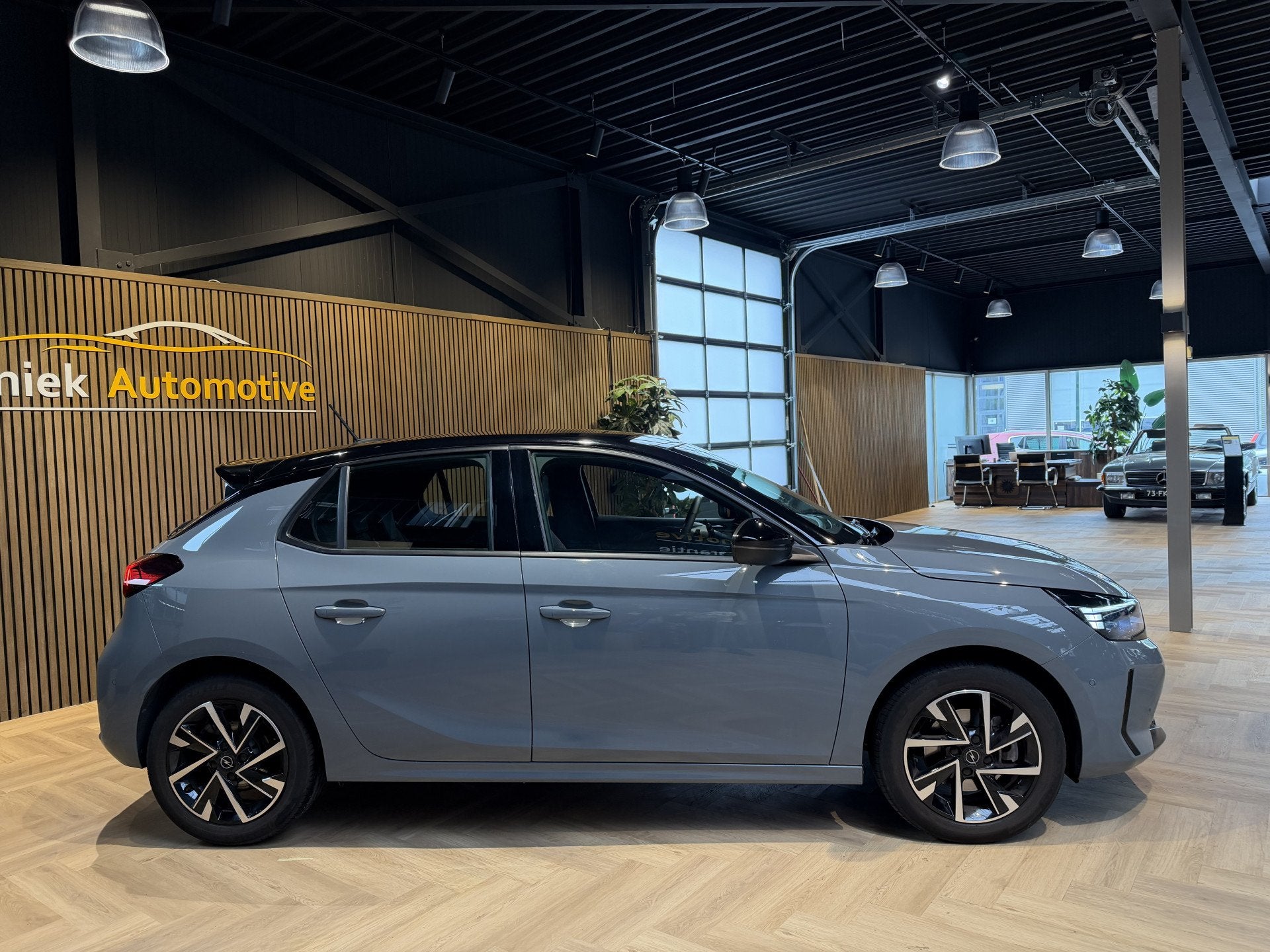 Opel Corsa 1.2 Turbo GS STOELVERWARMING | NARDO GREY | ZWART, Auto's, Dealer onderhouden, Gebruikt, Met garantie (alle), Alcantara
