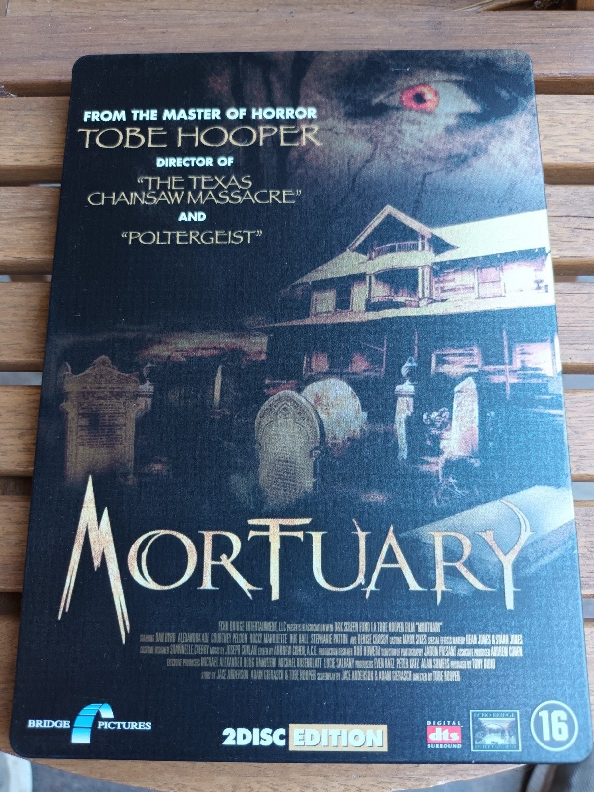 Mortuary DVD (Steelcase) - Zo goed als nieuw, Cd's en Dvd's, Dvd's | Horror, Vanaf 16 jaar, Ophalen of Verzenden, Zo goed als nieuw
