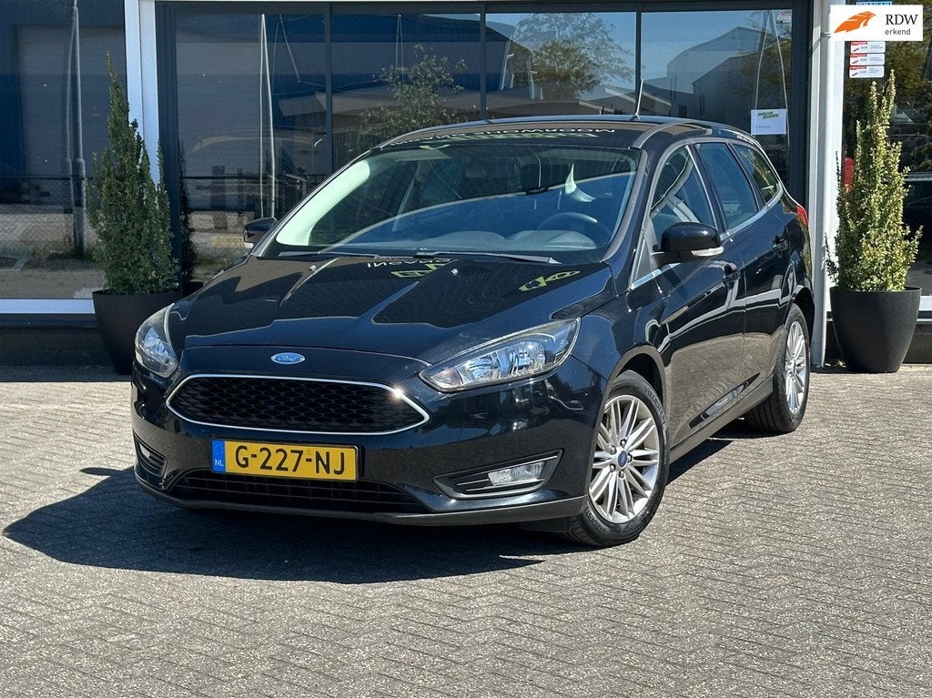 Ford Focus Wagon 1.0 Lease Edition / Airco / Lage km stand, Auto's, 125 pk, Gebruikt, Euro 6, Electronic Stability Program (ESP)