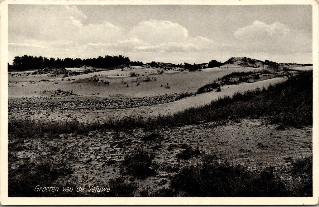Groeten van de Veluwe (1936), Verzenden, 1920 tot 1940, Gelopen, Gelderland