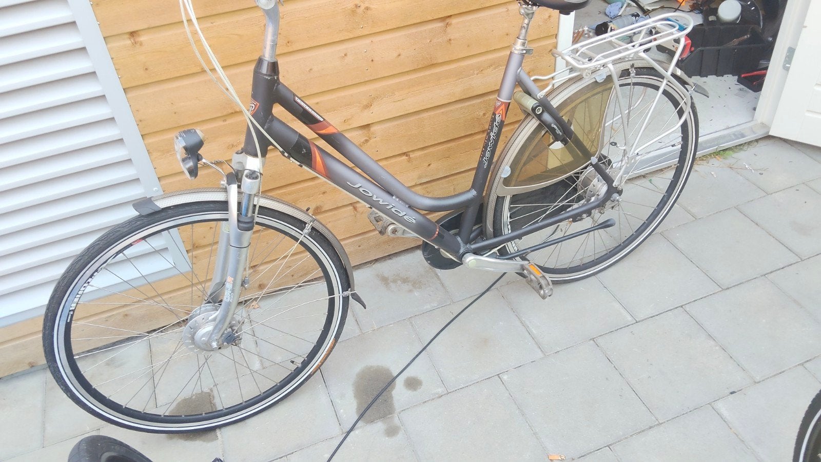 Jowide damesfiets 57cm - Nette staat, remhendel te monteren, Fietsen en Brommers, Overige merken, Gebruikt, Velgrem, 56 cm of meer