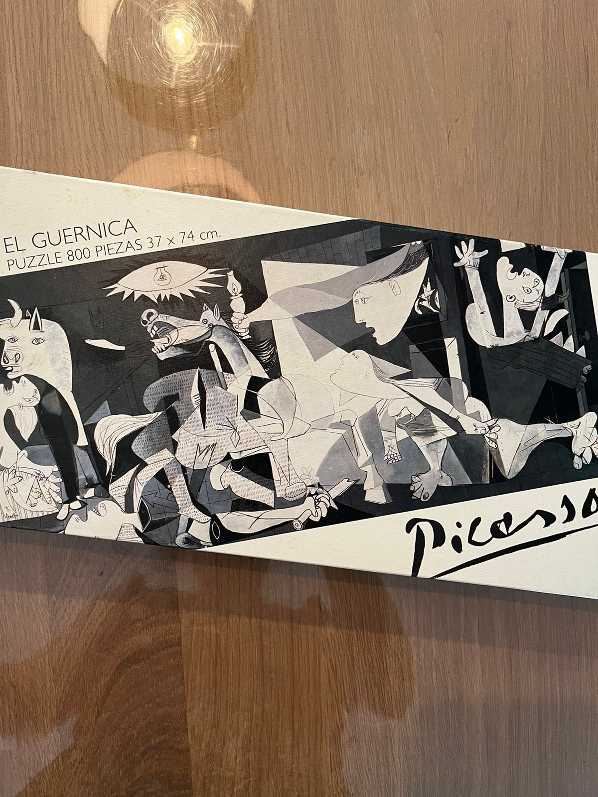 Prachtige puzzel El Guernica van Pablo Picasso 800 stukjes, Ophalen of Verzenden, 500 t/m 1500 stukjes