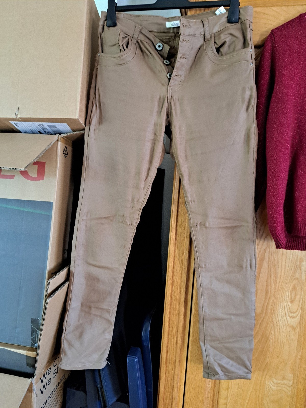 broek, Kleding | Dames, Maat 38/40 (M), Overige kleuren, Ophalen of Verzenden, Lang