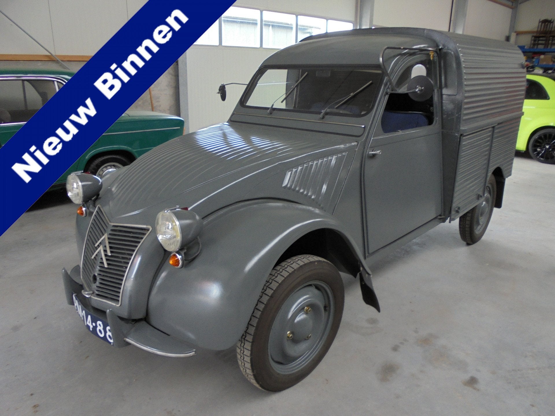 Citroën 2CV AZU 1960 *RIBBEL BESTEL* (bj 1960), Overige carrosserieën, Citroën, Bedrijf, Handgeschakeld